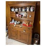 Hutch/craft cabinet, approx. 54'Wx7... Hutch/craft cabinet, approx. 54'Wx7...