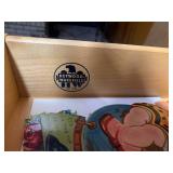 Hutch/craft cabinet, approx. 54'Wx7... Hutch/craft cabinet, approx. 54'Wx7...