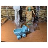 Glass baskets, planter, Victorian l... Glass baskets, planter, Victorian l...