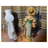 Glass baskets, planter, Victorian l... Glass baskets, planter, Victorian l...