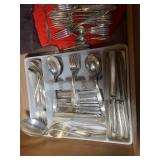 Silverware, all in drawer; some sta... Silverware, all in drawer; some sta...