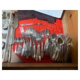 Silverware, all in drawer; some sta... Silverware, all in drawer; some sta...