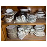 Two different sets of China dishes... Two different sets of China dishes...