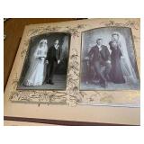 Photo album with moon shaped mirror... Photo album with moon shaped mirror...