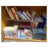 Assorted books; all in cupboard... Assorted books; all in cupboard...