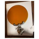 Vintage automobile amber glass viso... Vintage automobile amber glass viso...