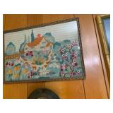 Mirror and wall hangings (all on wa... Mirror and wall hangings (all on wa...