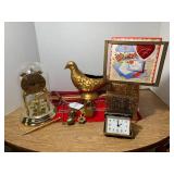 Anniversary clock, Elgin alarm cloc... Anniversary clock, Elgin alarm cloc...
