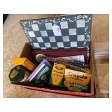 Games and crayons... Games and crayons...