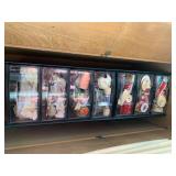 Storage display of ribbon and lace... Storage display of ribbon and lace...