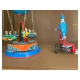 Tin toys - globe carousal made in W... Tin toys - globe carousal made in W...