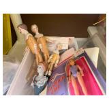 (2) top shelves of miniature collec... (2) top shelves of miniature collec...