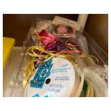 (2) top shelves of miniature collec... (2) top shelves of miniature collec...