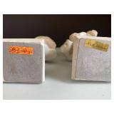 (2) Resin busts of women... (2) Resin busts of women...