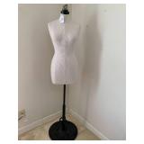 Mannequin on heavy metal base, with... Mannequin on heavy metal base, with...