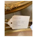 2 pcs - antique oval ornate picture... 2 pcs - antique oval ornate picture...