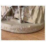 Sculpture with John Alden and Prisc... Sculpture with John Alden and Prisc...