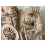 Sculpture with John Alden and Prisc... Sculpture with John Alden and Prisc...