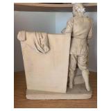 Sculpture with John Alden and Prisc... Sculpture with John Alden and Prisc...