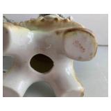 Porcelain man and woman busts, appr... Porcelain man and woman busts, appr...