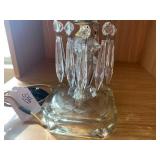 Tabletop electric cranberry glass l... Tabletop electric cranberry glass l...