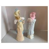 2 pcs - porcelain gentleman and lad... 2 pcs - porcelain gentleman and lad...