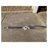 Metal air plane propellor... Metal air plane propellor...