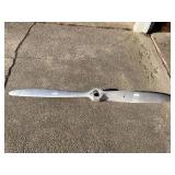 Metal air plane propellor... Metal air plane propellor...
