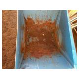 Blue radio lawn cart... Blue radio lawn cart...