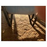 Blue radio lawn cart... Blue radio lawn cart...