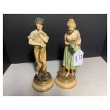 Borghese chalkware, young couple wi... Borghese chalkware, young couple wi...