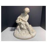 Woman seated tending to a child, 14... Woman seated tending to a child, 14...