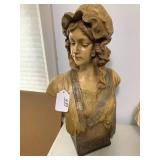 Art Nouveau era, figural bust of wo... Art Nouveau era, figural bust of wo...