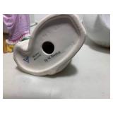 Limoges pitcher, Goebel Madonna and... Limoges pitcher, Goebel Madonna and...