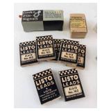Listo Leads Black No. 162 & Cook's File Signals - Vintage Electronics Lot