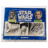 Star Wars Sketchbook - Joe Johnston (Vintage Concept Art) & 3 Vintage Plastic Swords