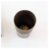 Vintage Brass Coffee Grinder & Spice Mill - Hand Crank Antique