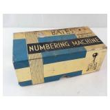 Bates Numbering Machine - Standard Movement - Vintage Office Stamp
