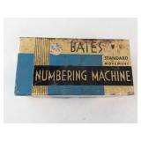 Bates Numbering Machine - Standard Movement - Vintage Office Stamp