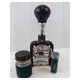 Bates Numbering Machine - Standard Movement - Vintage Office Stamp