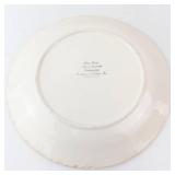 Blue Ridge Hand Painted Underglaze Plate - Made in USA