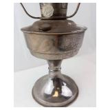 Aladdin 25 Kerosene Table Lamp - Vintage Metal Oil Lamp with Crown Burner