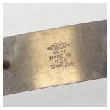 Cutco No. 17 Curved Utensil Rack - Stainless Steel