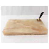 Onyx Signing Desk Pen Base - Vintage