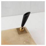Onyx Signing Desk Pen Base - Vintage
