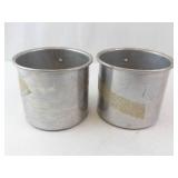Aluminum Camping Mugs - Pair