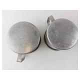 Aluminum Camping Mugs - Pair