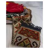 Vintage Wicker Baskets & Southwestern Textiles Collection