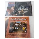 Vintage Vinyl LP Collection - Hank Williams Jr., Hank Williams, James Taylor, Ray Price, Janis Ian, Jim Croce (Untested)