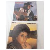 Vintage Vinyl LP Collection - Hank Williams Jr., Hank Williams, James Taylor, Ray Price, Janis Ian, Jim Croce (Untested)